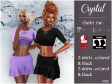 [Selene Creations] Crystal Parme (wear & click)