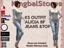 KS OUTFIT ALICIA BF JEANS&TOP