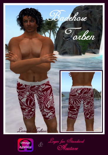 Badehose Torben mit Omega Applier