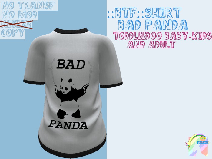 ::BTF::Shirt BAD PANDA
