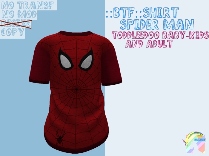 ::BTF::Shirt Spider Man