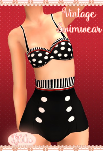 Vintage Swimwear Mod for .::ABC::.Swimsuit