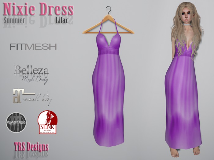 Nixie Dress Summer Lilac