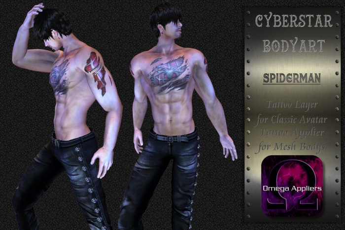 [CBAT] - Spiderman Upper Tattoo V1.3