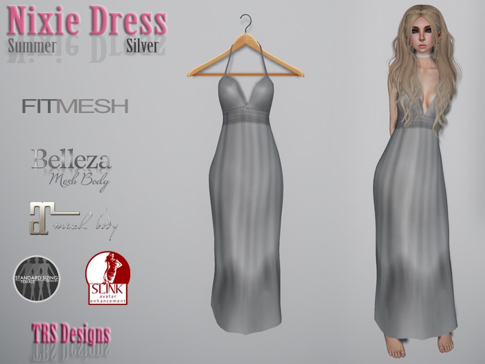 Nixie Dress Summer Silver