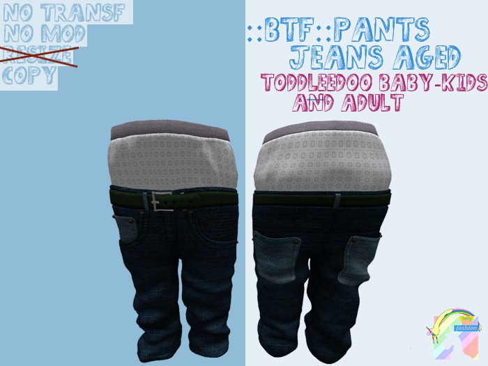 ::BTF::PANTS JEANS AGED
