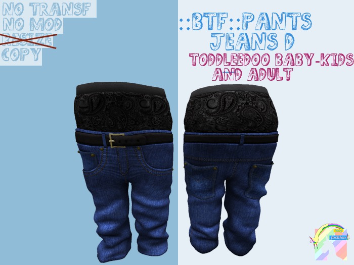 ::BTF::PANTS JEANS D