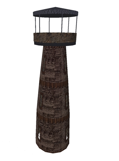 Castle Ruins Lighthouse