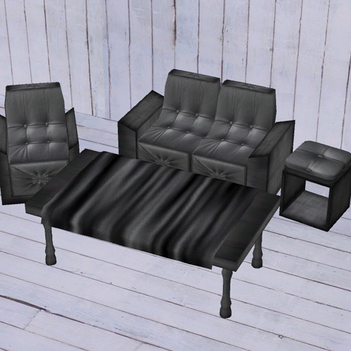 Black Couch Set