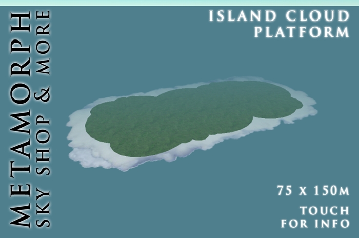 Metamorph Island Cloud Platform 75x150