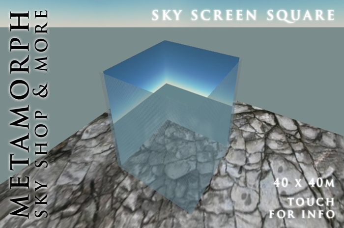 Metamorph Sky Screen SQUARE 40x40