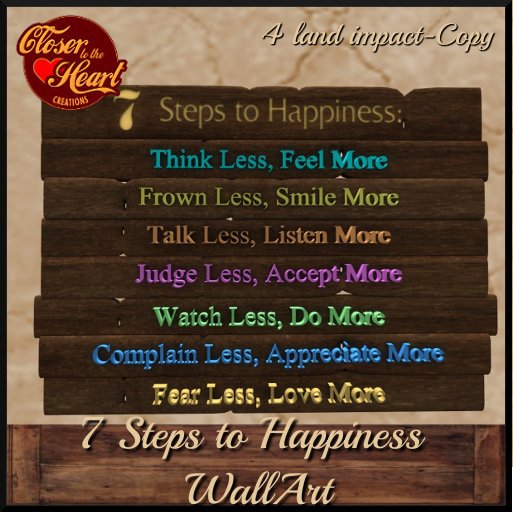 7 Steps Wall Art