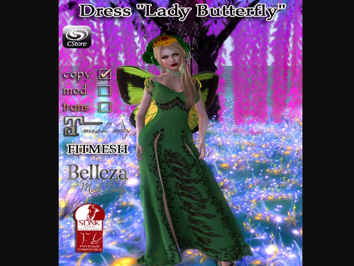 Dress "Lady Butterfly"