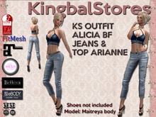 KS OUTFIT ALICIA BF JEANS&TOP ARIANNE