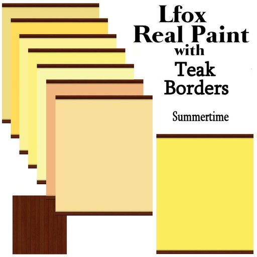 lfox Teak Borders - Summertime