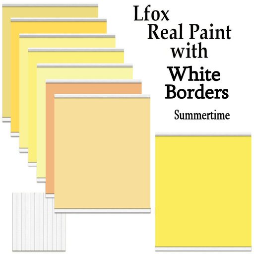 lfox White Borders - Summertime