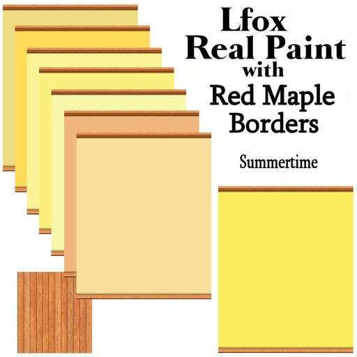 lfox Red Maple Borders - Summertime