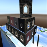 Konesko_CastleArchWindowsWallsSet- Copy/Modify -(BOX)