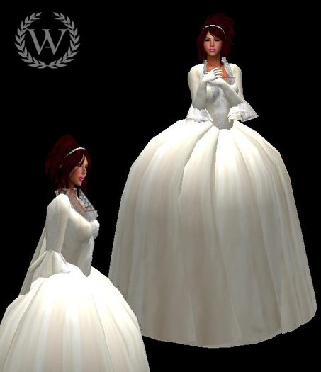 vestido barroco AS / baroque dress AS gift (BOX)