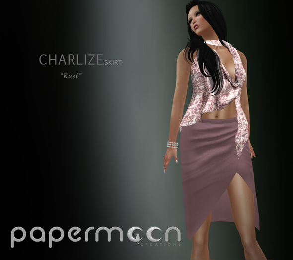 PaperMoon- CHARLIZE SKIRT- Rust