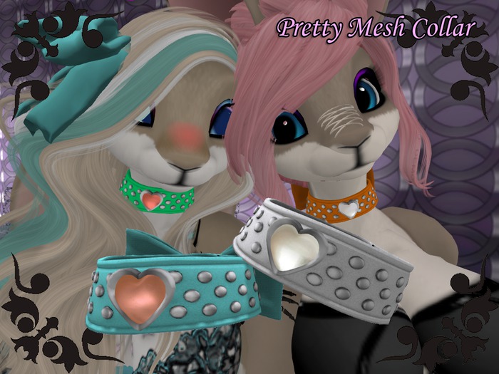 *PP* Pretty Mesh Collars *Boxed*