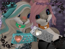 *PP* Pretty Mesh Collars *Boxed*