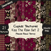 *Cupids Textures * 21 KISS THE RAIN SET 2