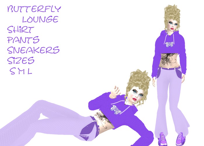 (K*C) Purple Lounge womens