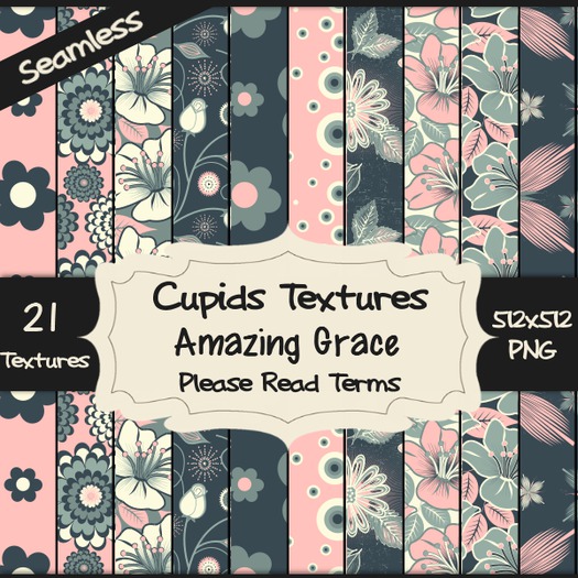*Cupids Textures * 21 AMAZING GRACE