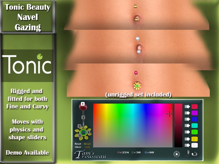 Tonic Fine and Curvy Beauty- Navel Gazing