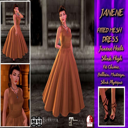 [F] Janene Almond Dress Box