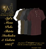 Syl's Mens Polo Shirts