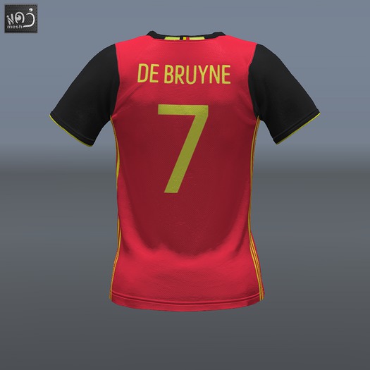 BELGIUM 2016, De Bruyne 7 (MESH) boxed