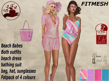(Eva's Temptation) Beach Babes Outfits FATPACK