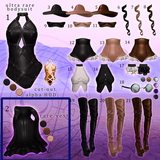 Moon Elixir - Coven - 2 - Maitreya - Vest - RARE