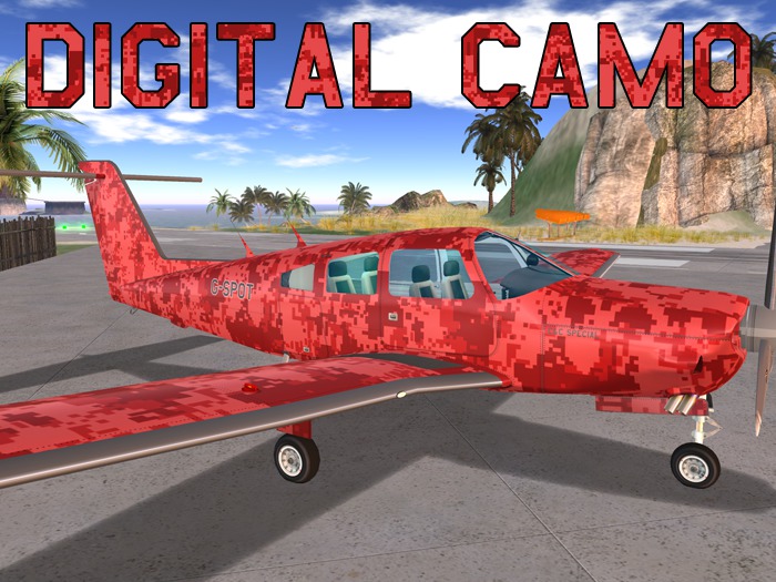 Dani D-Arrow VI - Red Digital Camo - Paint Kit