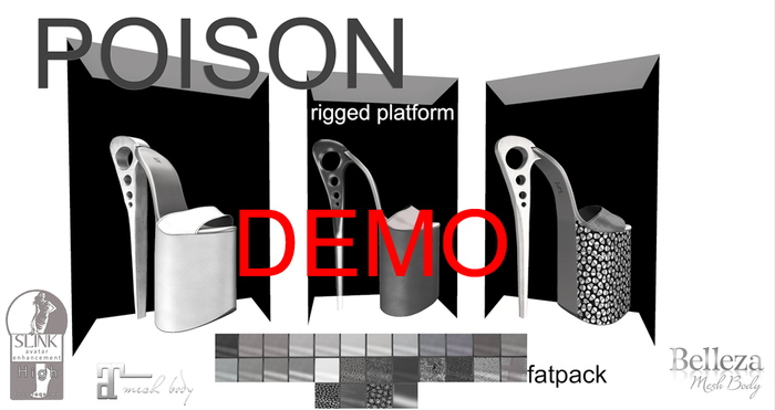 DEMO POISON RIGGED PLATFORM FOR SLINKHIGH /MAITREYA AND BELLEZA