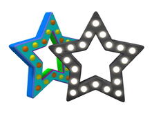 [Px] Illuminated Light Bulbs Star