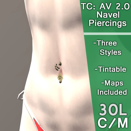 [TC] Av 2.0 Navel Piercings