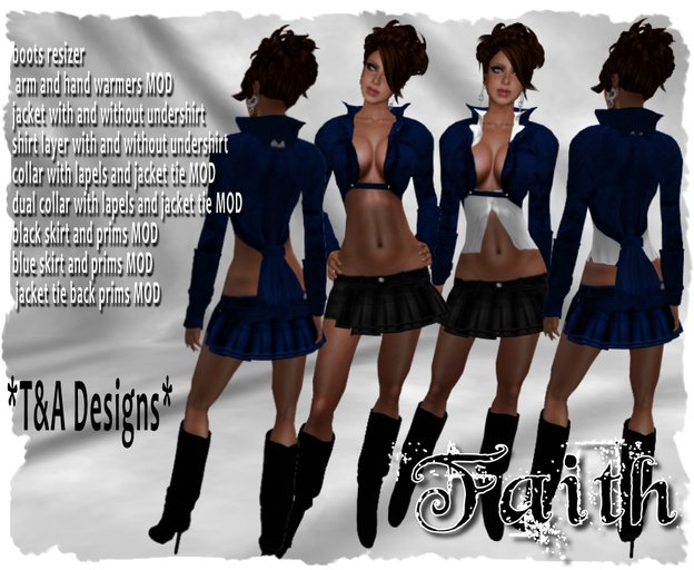 *T&A Designs* Faith outfit accessories skirt boots