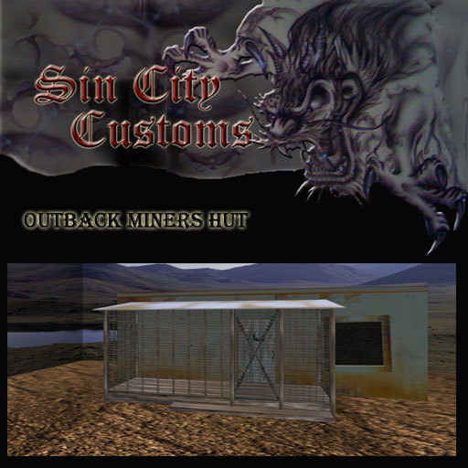 Outback Miners Hut Trailer