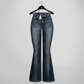 Emery Ambrosio Flared Jeans Faded Blue