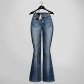 Emery Ambrosio Flared Jeans Light Blue
