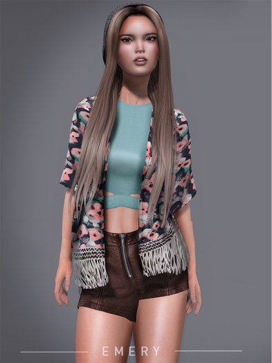 Emery Spring Kimono DEMO