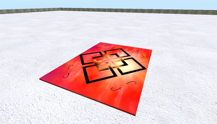 Rock's Egyptian Sunrise Cuddle Blanket