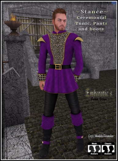 ~▓▒ ~ Royal Tunic Purple ~ ▒▓█ ~