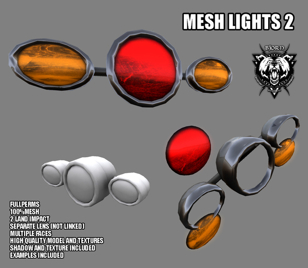 [HMC]Mesh Lights 2 FULLPERM (boxed)