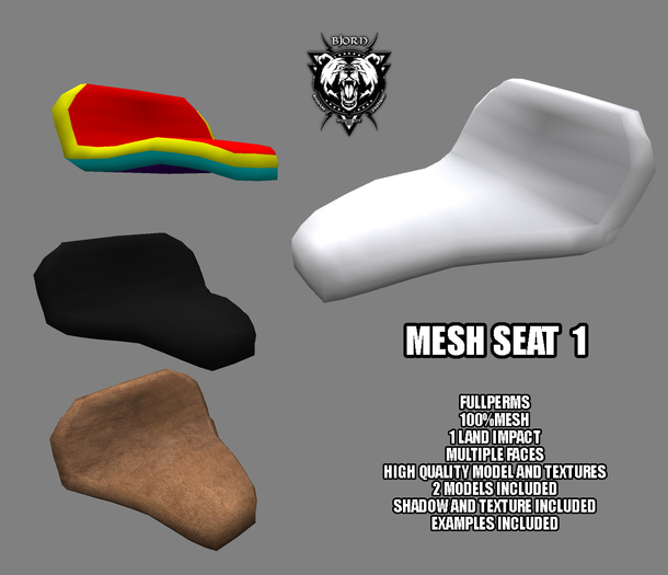 [HMC]Mesh Seat 1 FULLPERM (boxed)