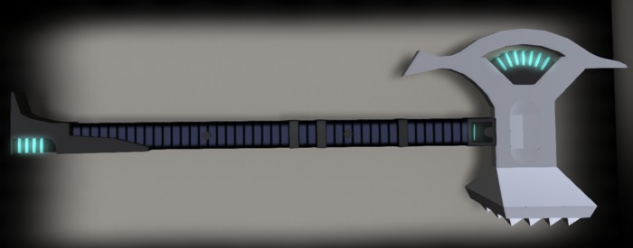 [FaeNx] Futuristic HammerAxe