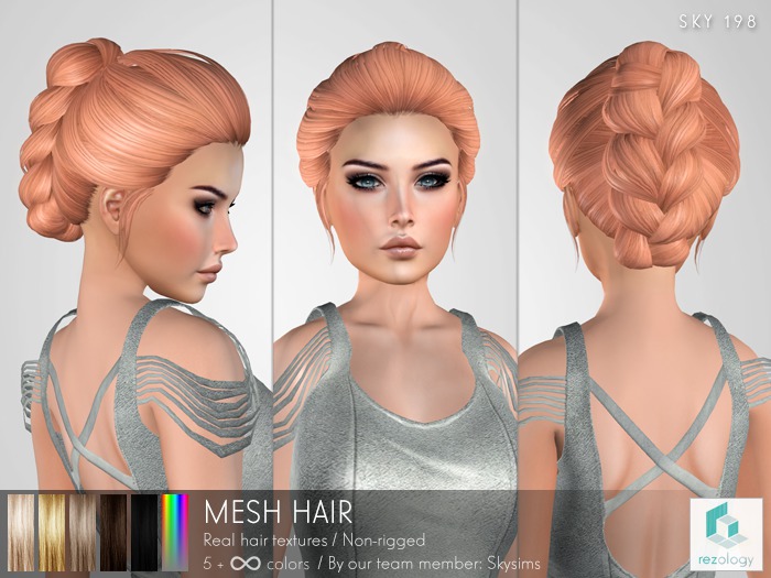 rezology Sky 198 (mesh hair) SK - 1262 complexity